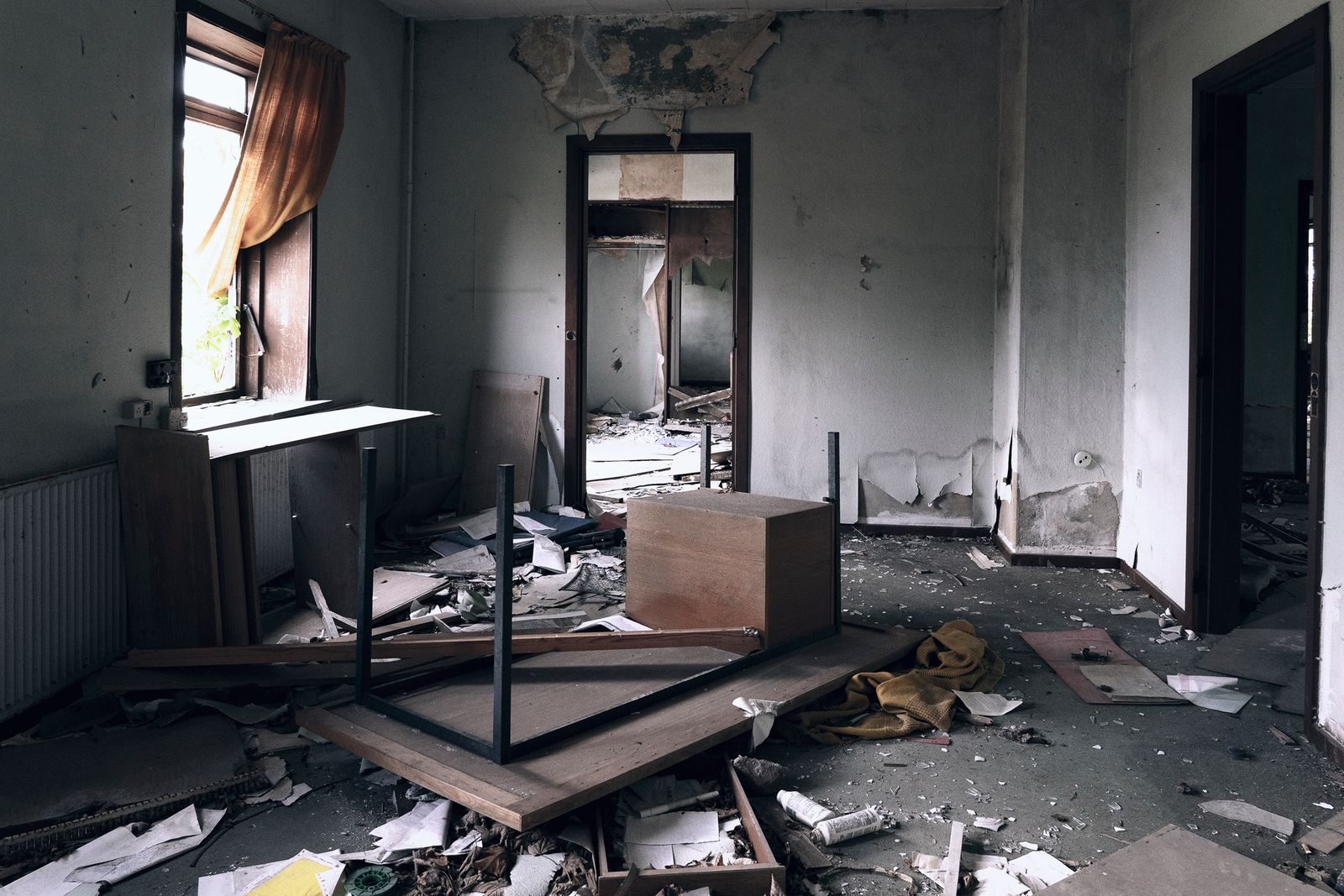 water damage restoration work by Clarksville Water Damage Help in Clarksville, Tennessee